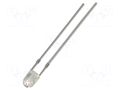 LED; bluish green; 3mm; 5800÷7000mcd; 60°; Front: convex; -30÷85°C OPTOSUPPLY OSG3DA3761B