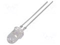 LED; yellow; 5mm; 30°; Front: convex; 2.1÷2.6VDC; No.of term: 2 OPTOSUPPLY OS5YKP5A31C