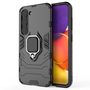 Ring Armor case for Samsung Galaxy S23 armored cover magnetic holder ring black, Hurtel 5907769352119 5907769352119