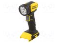 Torch: LED; 140lm; FATMAX V20; 18VDC; Kind: battery STANLEY STL-SFMCL020B-XJ