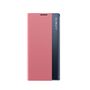 New Sleep Case for Samsung Galaxy S23+ cover with flip stand pink, Hurtel 5907769350801 5907769350801