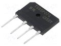 Bridge rectifier: single-phase; Urmax: 1kV; If: 35A; Ifsm: 350A TAIWAN SEMICONDUCTOR TS35P07G-TSC