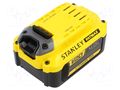 Re-battery: Li-Ion; 18V; 4Ah; FATMAX V20 STANLEY STL-SFMCB204-XJ