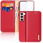 Dux Ducis Hivo case Samsung Galaxy S23+ flip cover wallet stand RFID blocking red, Dux Ducis 6934913031773 6934913031773