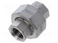 Splice terminal: double connector; max.10.5bar; Thread: G 1/4" GEBO 6340-014