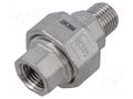 Splice terminal: double connector; max.10.5bar; Thread: G 1/4" GEBO 6341-014