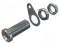 Connector: 4mm banana; socket; Cutout: Ø6mm; soldered,screw; 36A CAL TEST CT4544