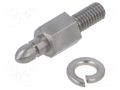 Locking: push-pull; M3; Accessories: fixation screw HARTING 09670029173