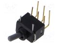 Switch: toggle; Pos: 2; DPDT; ON-ON; 0.1A/28VAC; 0.1A/28VDC; G; THT NKK SWITCHES G22AH