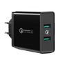 Ugreen charger 2xUSB-A 36W QC3.0 black (CD161), Ugreen 6941876221370 6941876221370