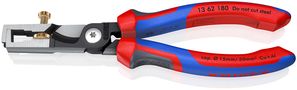 KNIPEX 13 62 180 StriX® Insulation strippers with cable shears with comfort handles black atramentized 180 mm 13 62 180 4003773081302