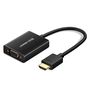 Ugreen cable adapter cable HDMI (male) - VGA (female) black (MM102), Ugreen 6957303842339 6957303842339