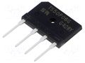 Bridge rectifier: single-phase; Urmax: 800V; If: 50A; Ifsm: 400A TAIWAN SEMICONDUCTOR TS50P06G-TSC