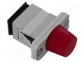 Adapter; FC/UPC,SC/UPC; grey QOLTEC QOLTEC-54153