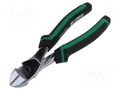 Pliers; side,cutting; ergonomic two-component handles,polished STAHLWILLE ST-67211160