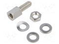 Accessories: threaded head screw; Screw length: 12.7mm TE Connectivity 1-1393560-8