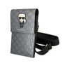 Karl Lagerfeld Ikonik Karl Monogram Patch bag - silver, Karl Lagerfeld 3666339051822 3666339051822