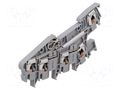 Splice terminal: rail; for DIN rail mounting; spring clamp; grey PHOENIX CONTACT PTI2.5-PE/L/N