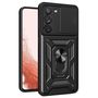 Hybrid Armor Camshield case for Samsung Galaxy S23+ armored cover with camera cover black, Hurtel 5907769352478 5907769352478