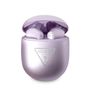 Guess GUTWST82TRU TWS Bluetooth Headphones + Purple/Purple Triangle Logo Docking Station, Guess 3666339099350 3666339099350