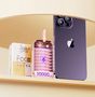 Joyroom mini powerbank 10000mAh Colorful Series 22.5W with 2 built-in USB C and Lightning cables pink (JR-L012), Joyroom 6956116701727 6956116701727