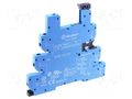 Socket; for DIN rail mounting; 34.51.7.024 FINDER 93.63.0.024