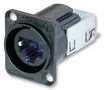 SOCKET, IDC, BLACK, ETHERCON, CAT6 NE8FDY-C6-B