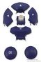SWITCH KIT, SPNO, BLUE 1390525