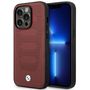Case BMW BMHMP14X22RPSR iPhone 14 Pro Max 6.7&quot; Burgundy/burgundy Leather Seats Pattern MagSafe, BMW 3666339089092 3666339089092