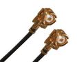 RF CABLE ASSEMBLY, UMC-UMC PLUG, 3.9" 415-0086-100