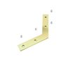 LED profile's connection, angular 120°, with screws 14-3037-01 5901854772134