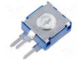 Potentiometer: mounting; single turn,vertical; 1MΩ; 0.15W; ±30% ACP CA9H-1M