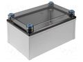 Enclosure: multipurpose; X: 200mm; Y: 300mm; Z: 170mm; QUICK; grey FIBOX CABPCQ302017T