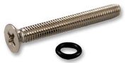 SCREW W/O-RING, ENCLOSURE, 100PK 1594WMS100