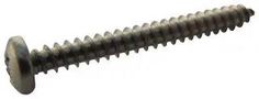 SCREW, POZI PAN, STEEL, A2, 6X1.1/4 N61.250 PRA2ABS100-