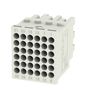 Module insert for industrial connector, Series: ModuPlug, Crimp connection, Number of poles: 36 Weidmuller 1428870000 04050118233094