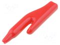 Insulator; red DELTRON 302-0500