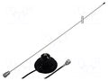 Antenna; CB; mast; Hustler IC-100; 1m; 4dBi; UHF  CB.ANT.01