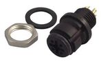 CIRCULAR, RECEPTACLE, 4 WAY, PANEL 99-9212-00-04