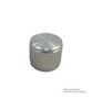 KNOB, ALUMINIUM, NATURAL, 19MM 061-6005