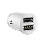 Baseus Grain Car Charger 2x USB 5V 3.1A (white), Baseus CCALL-ML02