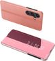 Clear View Case cover for Samsung Galaxy A24 4G cover with a flap pink, Hurtel 5907769354083 5907769354083