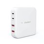 Choetech PD8008 100W GaN fast charger 2x USB-A / 2x USB-C - white, Choetech 6932112104724 6932112104724