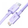 USB-C fast charging / data transfer cable - Lightning PD 20W 1m Baseus Superior Series - purple, Baseus 6932172623654 6932172623654