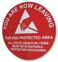 SIGN, FLOOR, ESD, 30CM EXIT FLOOR SIGN UK