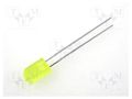 LED; yellow; rectangular; 5x2.5mm; 2÷8mcd; 100°; Front: convex; 20mA KINGBRIGHT ELECTRONIC L-173YD