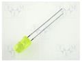 LED; yellow; 5mm; 5÷32mcd; 60°; Front: convex; 2.1÷2.5VDC KINGBRIGHT ELECTRONIC L-53YD