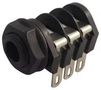 SOCKET, 1/4" JACK, SWITCHED, 3POLE S2BBB