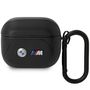 BMW BMA322PVTK AirPods 3 gen cover black/black Leather Curved Line, BMW 3666339089559 3666339089559