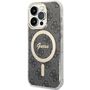 Guess 4G MagSafe case for iPhone 14 Pro - black, Guess 3666339118228 3666339118228